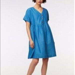 Gorman Corsica Linen Blend Dress